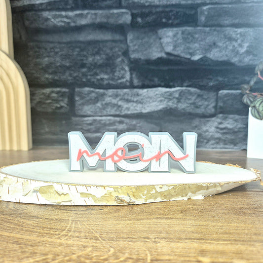"MOIN" - 3D Schrift [Druckdatei]