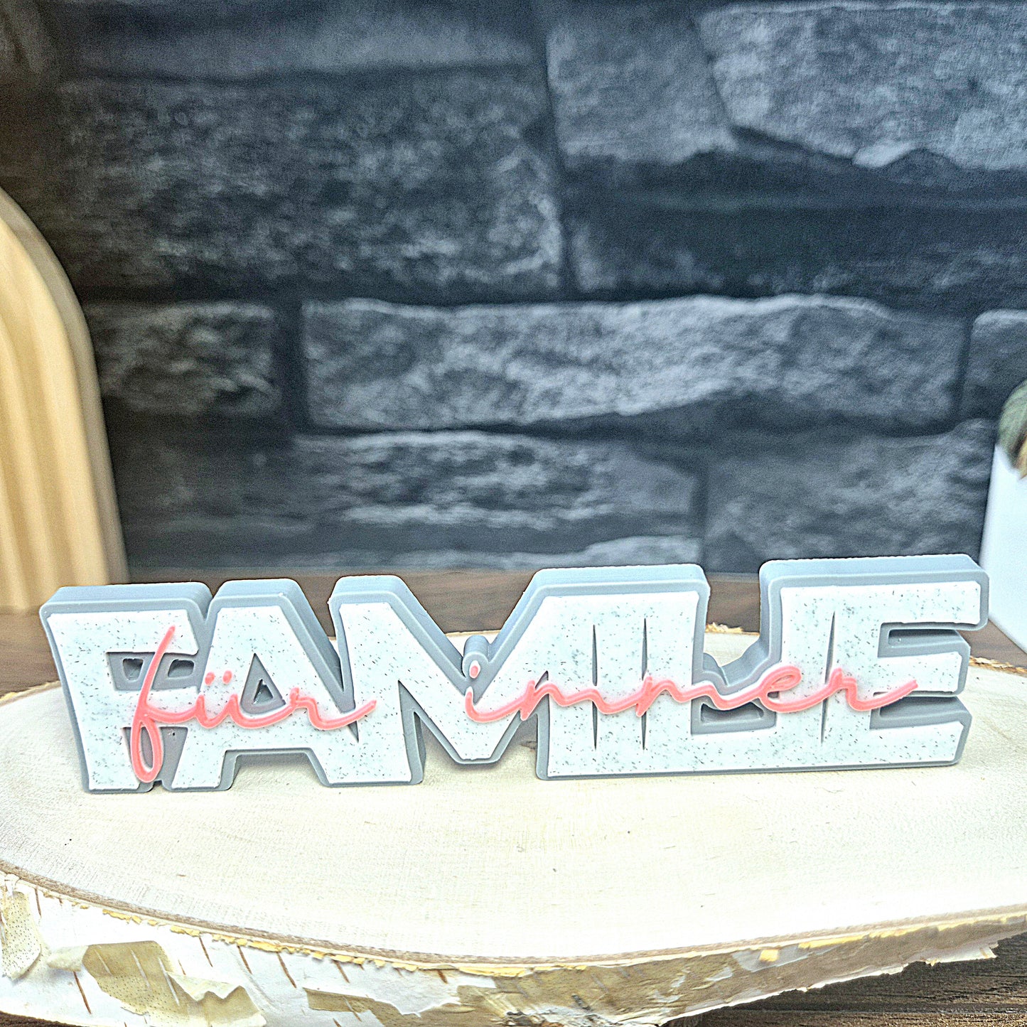 "FAMILIE" - 3D Schrift [Druckdatei]