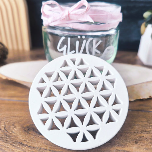 Silikon Gießform Blumenretter "Blume des Lebens"