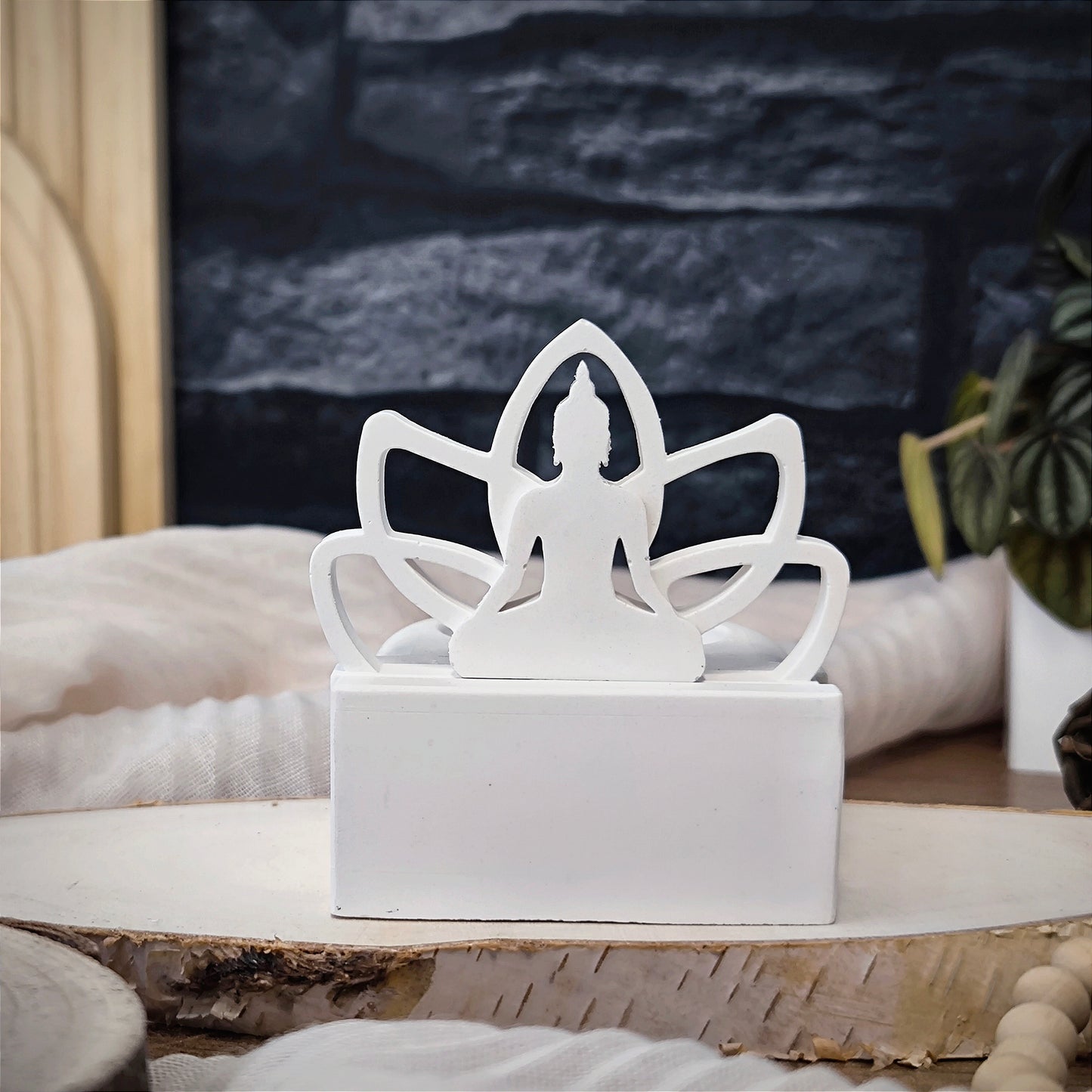 Silikon Gießform Buddha Lotusblüte