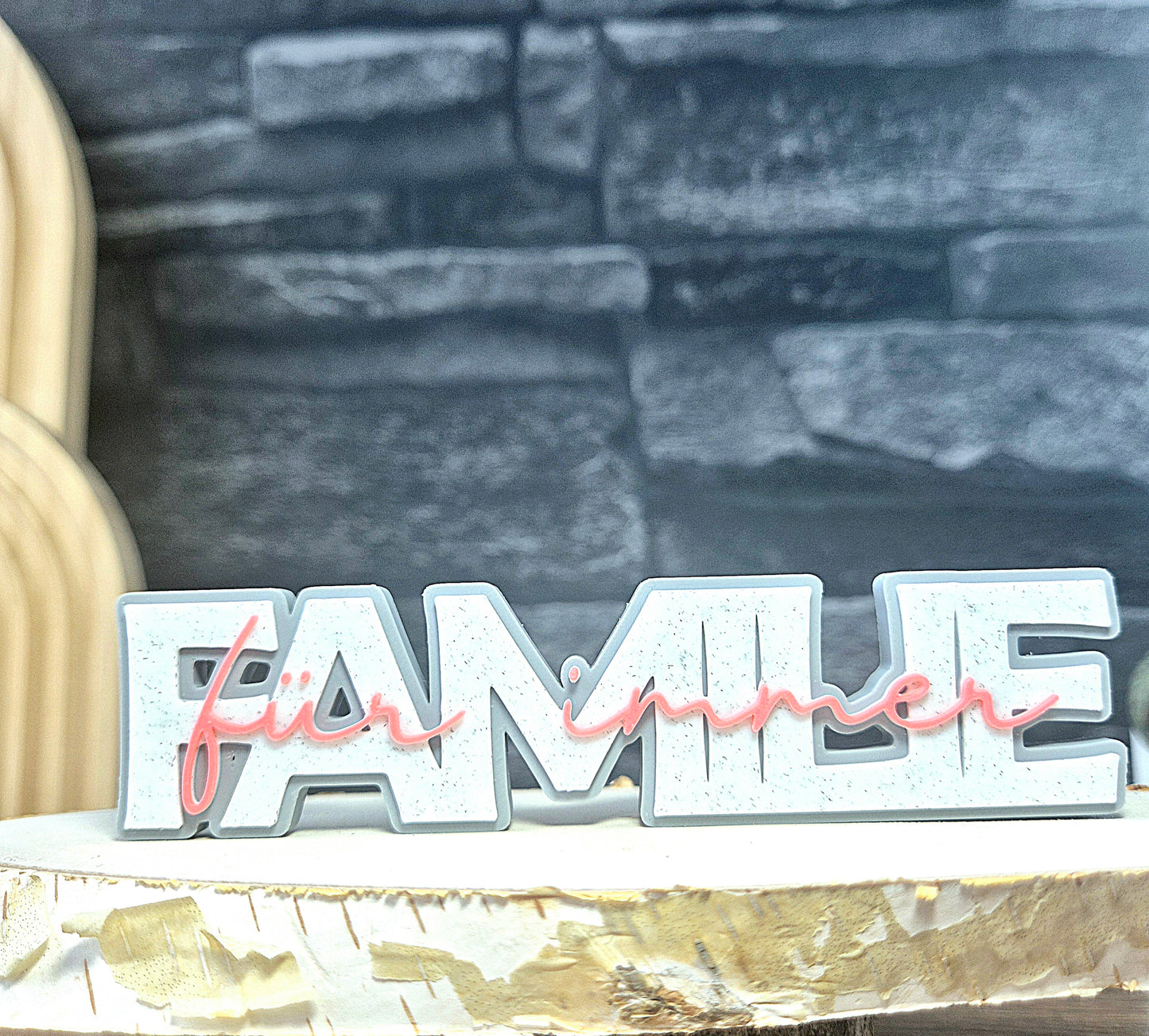 "FAMILIE" - 3D Schrift [Druckdatei]