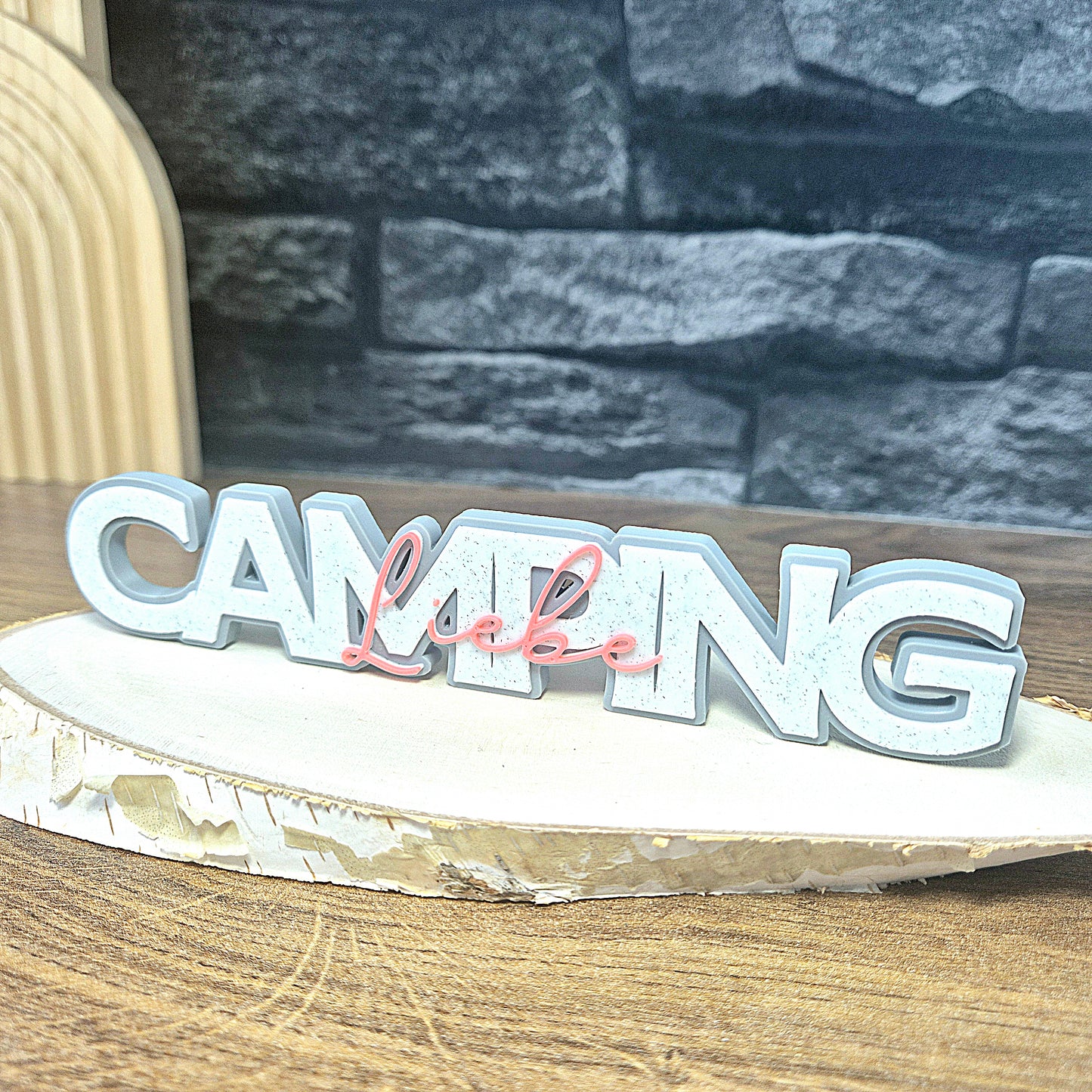 "CAMPING" - 3D Schrift [Druckdatei]