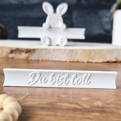 Silikon Gießform Mini Huggy/Hase