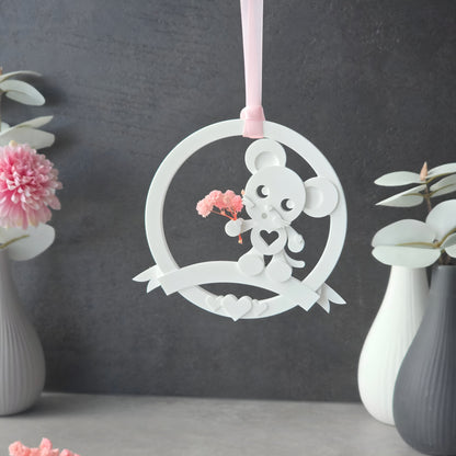 Loop · Maus mit Blumen