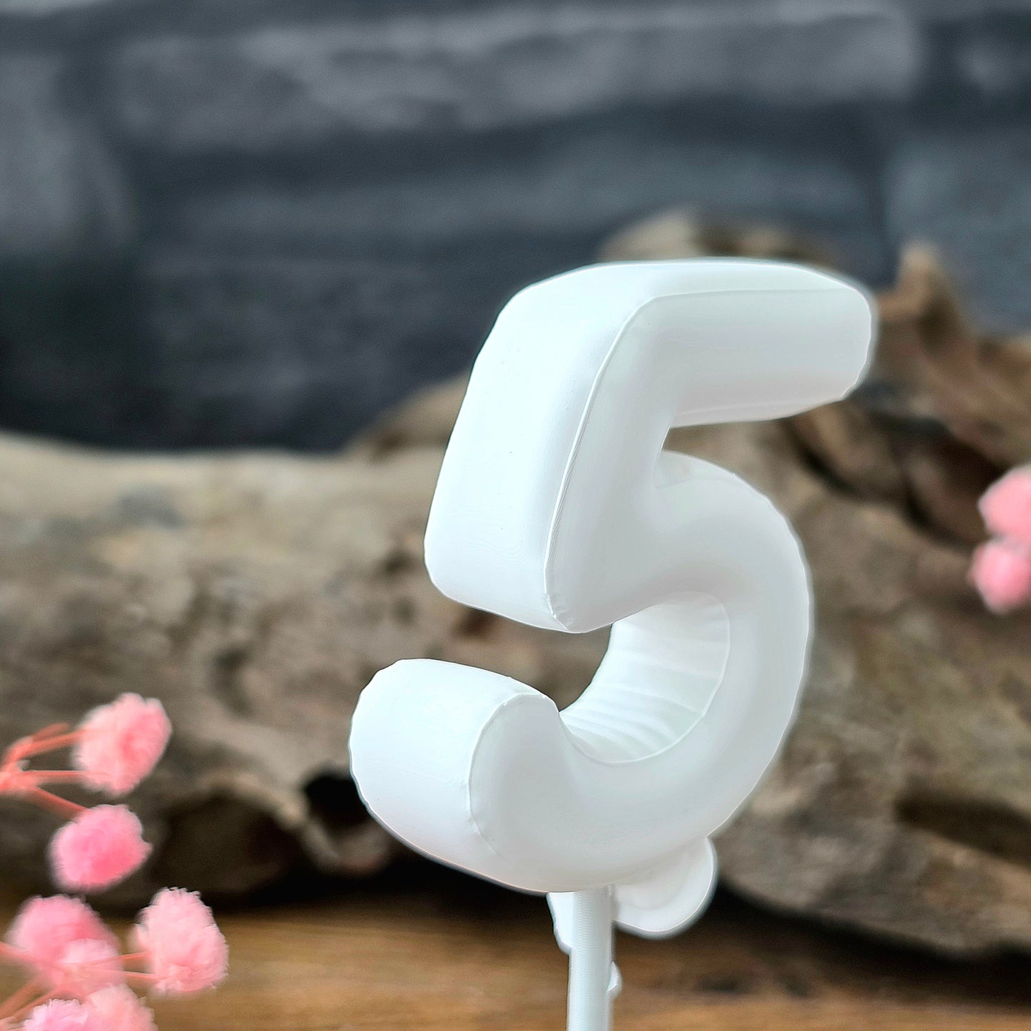 Balloonimal Ziffer 5 [Silikon-Gießform]