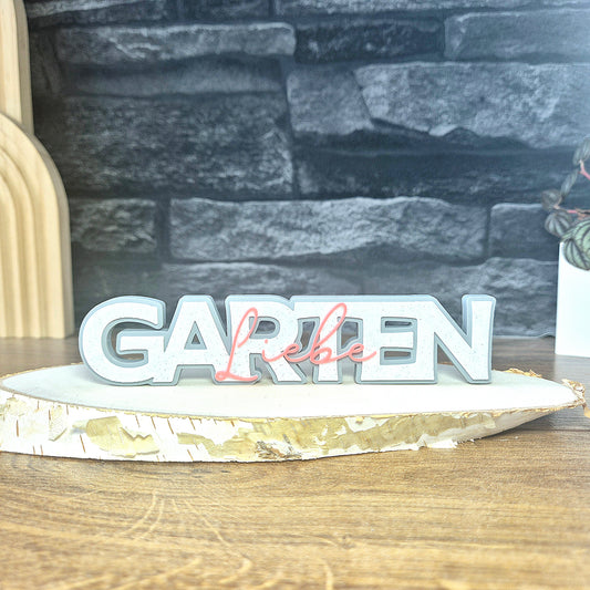 "GARTEN" - 3D Schrift [Druckdatei]