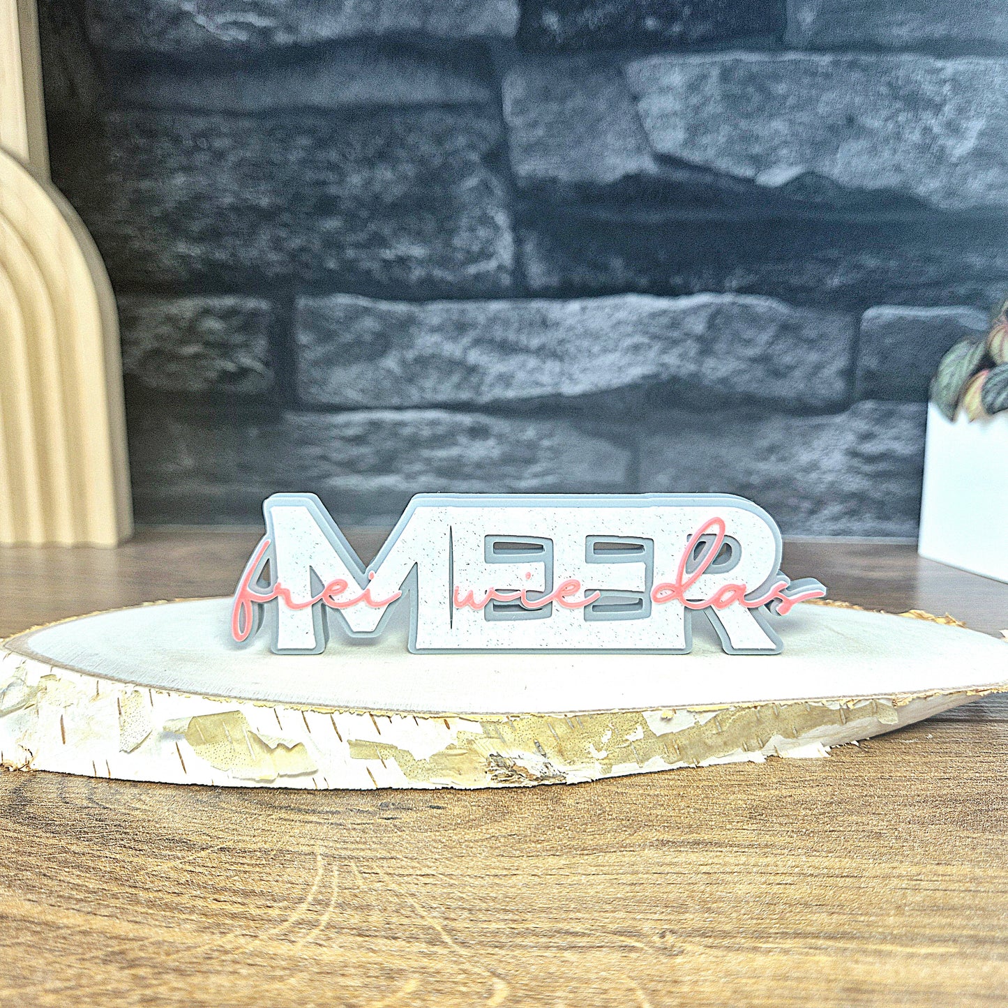"MEER" - 3D Schrift [Druckdatei]