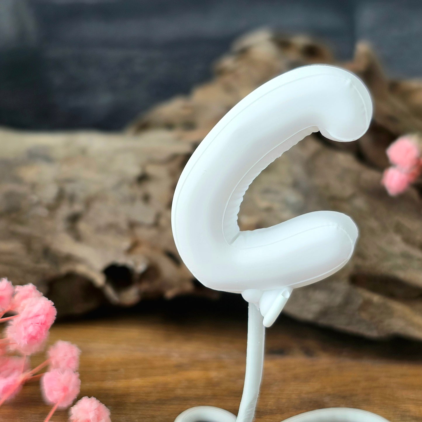 Balloonimal Buchstabe C [Silikon-Gießform]