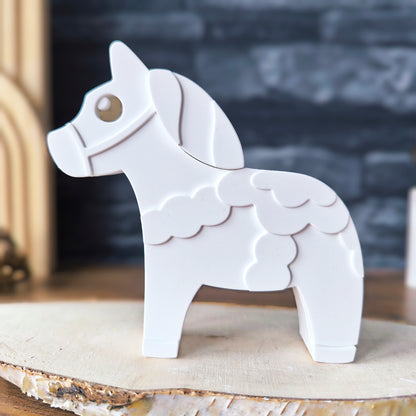 "DALINA" Dalapferd Leuchtkörper [Silikon-Gießform]