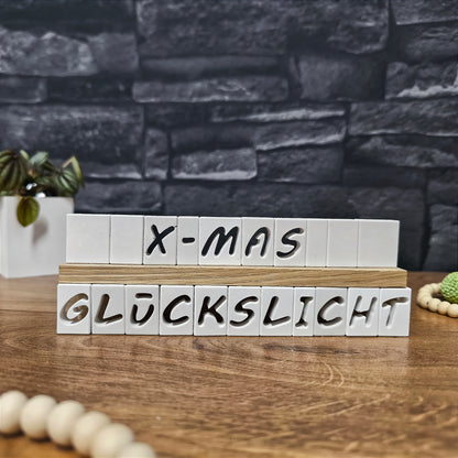 Silikon-Gießform "Buchstaben Board"