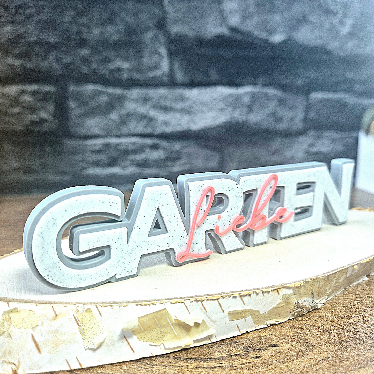 "GARTEN" - 3D Schrift [Druckdatei]