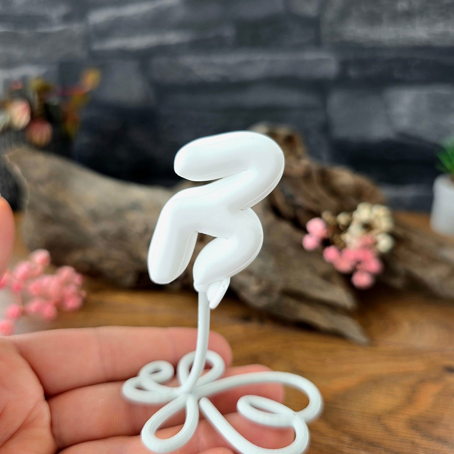 Balloonimal Buchstabe B [Silikon-Gießform]