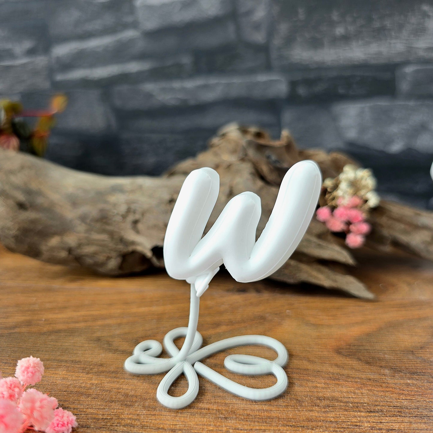 Balloonimal Buchstabe W [Silikon-Gießform]