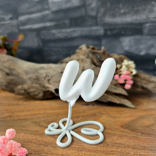 Balloonimal Buchstabe W [Silikon-Gießform]