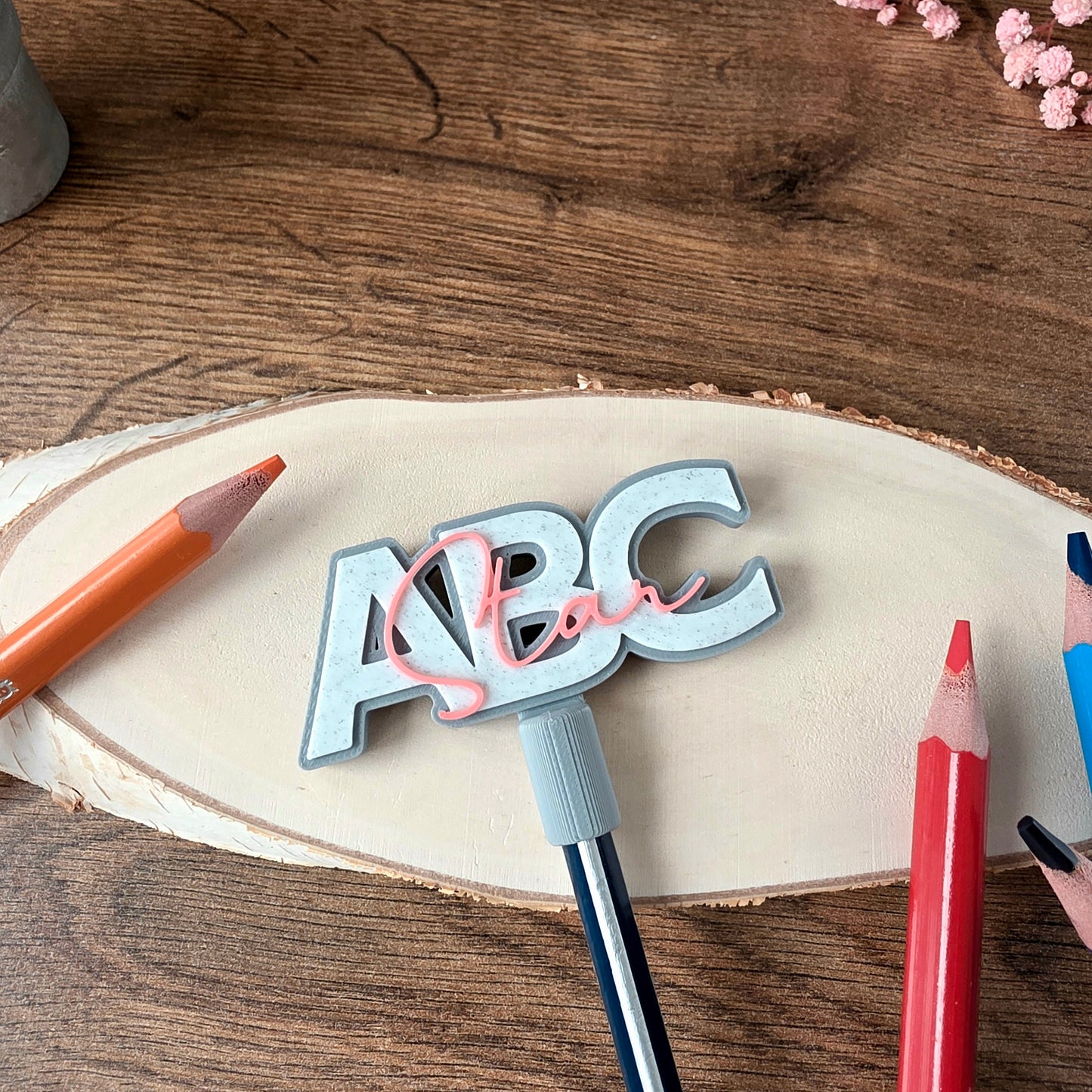 "ABC Star" - 3D Schrift [Druckdatei]