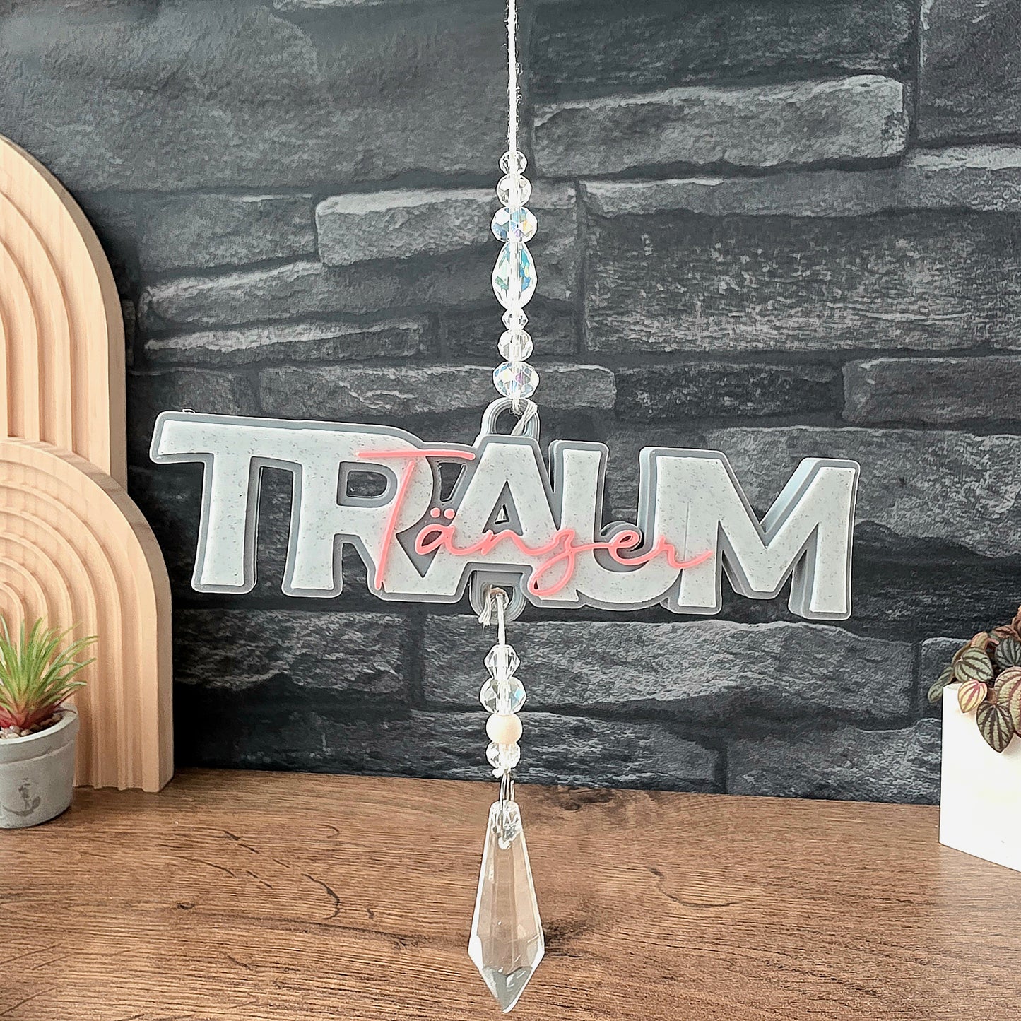 "TRAUM Tänzer" - 3D Schrift [Druckdatei]