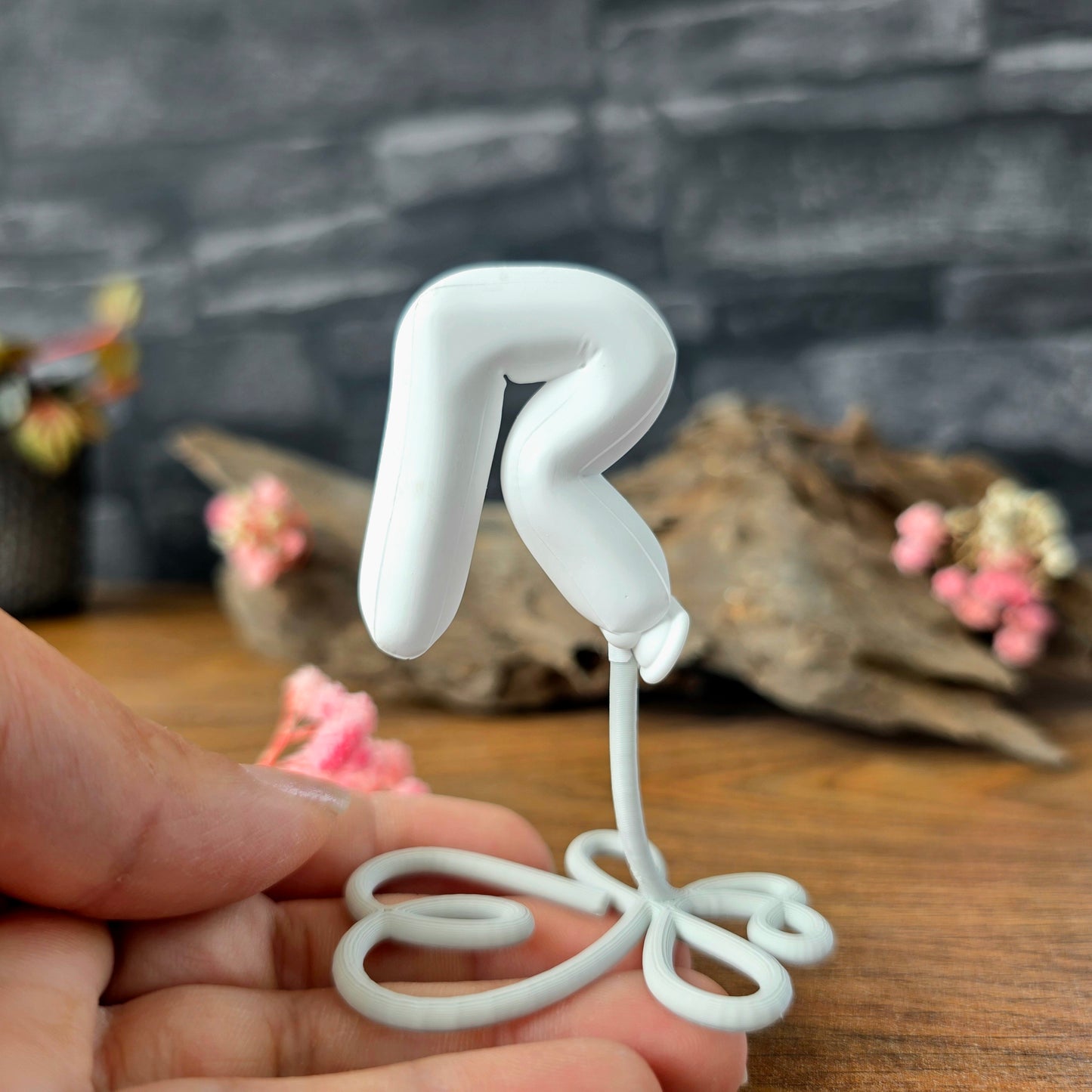 Balloonimal Buchstabe R [Silikon-Gießform]