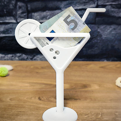 Silikon-Gießform Gutschein/Cocktail Glas Geldgeschenk