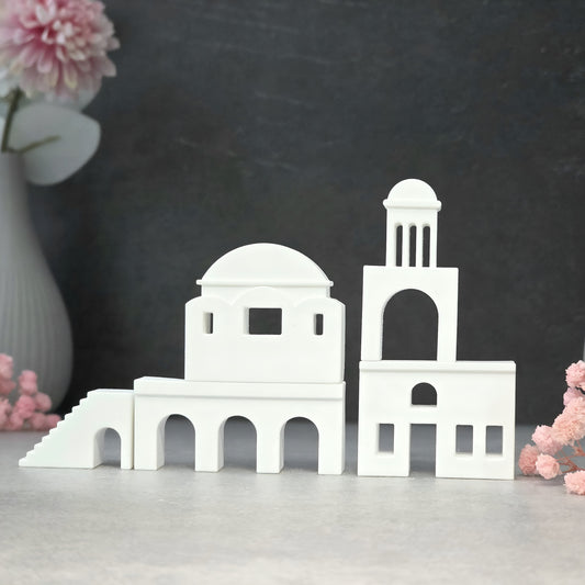 Griechische Häuser [Silikon-Gießform]