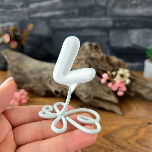 Balloonimal Buchstabe L [Silikon-Gießform]