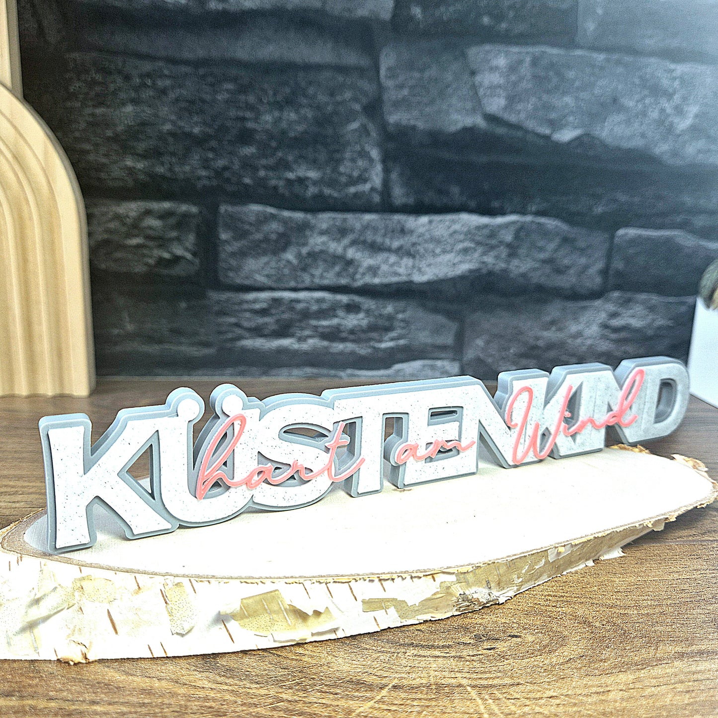 "KÜSTENKIND" - 3D Schrift [Druckdatei]