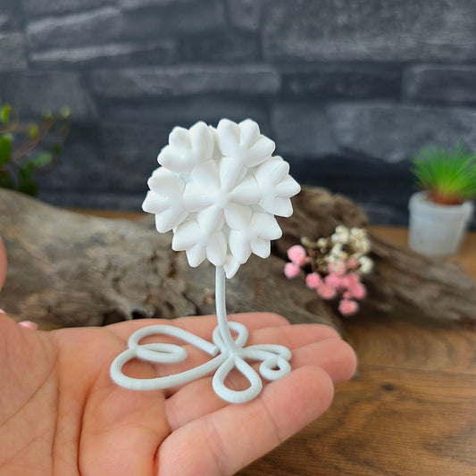 Balloonimal Schneeflocke [Silikon-Gießform]